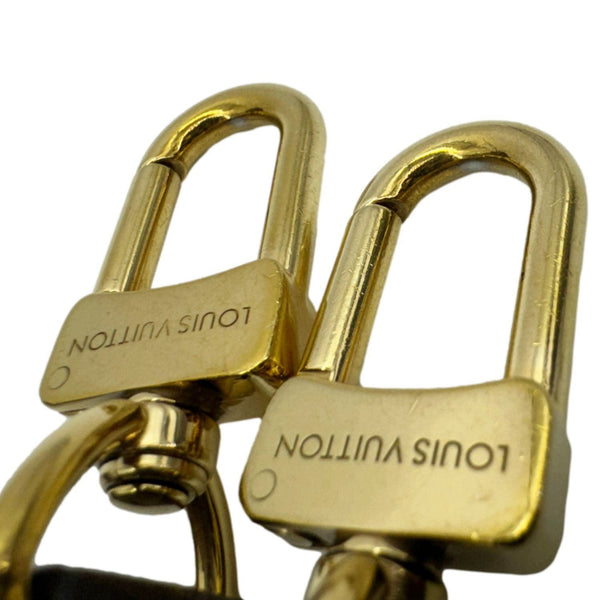 LOUIS VUITTON Pallas BB Monogram Canvas Shoulder Bag Black