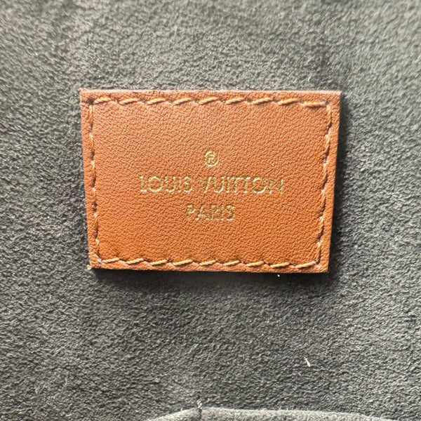 LOUIS VUITTON V MM Monogram Canvas Tote Bag Black