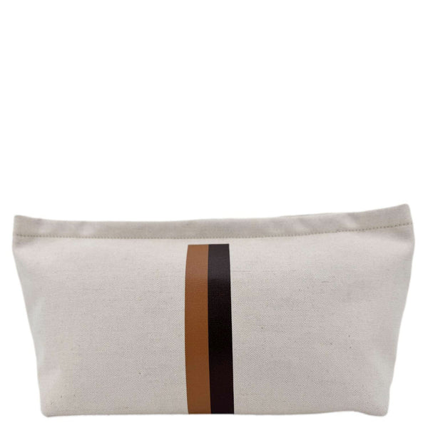 GOYARD Necessaire Canvas Organizer Pouch Off White