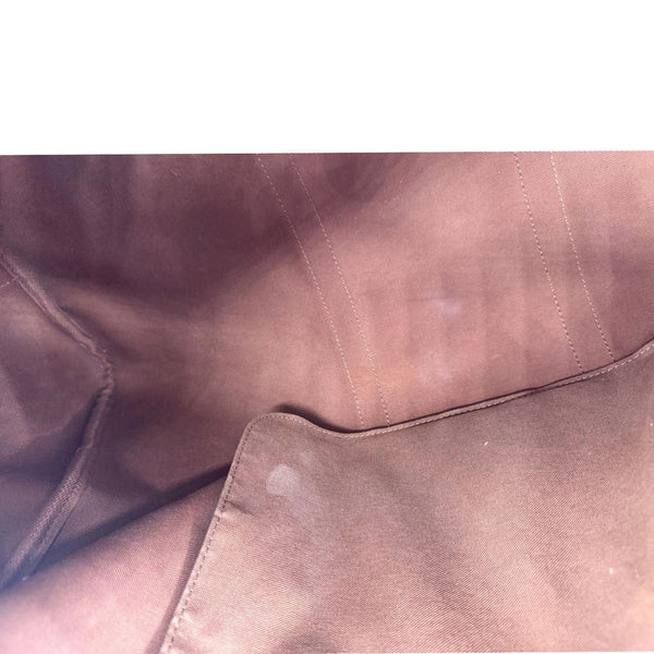 LOUIS VUITTON Keepall 50 Bandouliere Monogram Canvas Travel Bag Brown