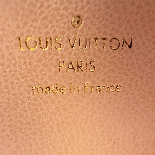 LOUIS VUITTON Coussin BB Monogram Embossed Leather Shoulder Bag Black