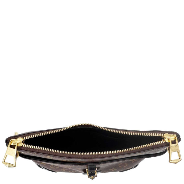 LOUIS VUITTON Odeon NM PM Monogram Canvas Shoulder Bag Brown