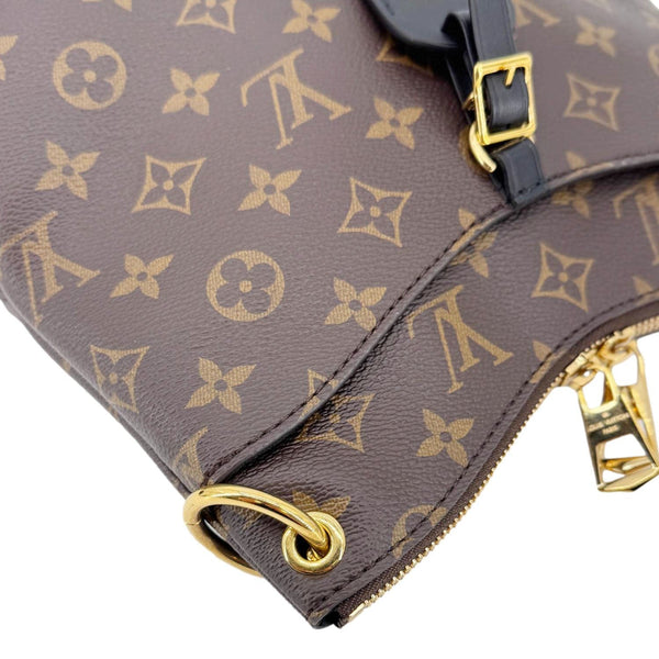 LOUIS VUITTON Odeon NM PM Monogram Canvas Shoulder Bag Brown