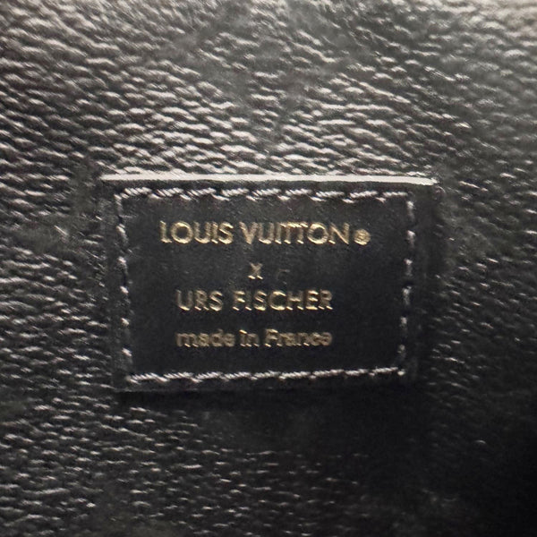 LOUIS VUITTON X UF Speedy Bandouliere 25 Tufted Monogram Satchel Bag Red