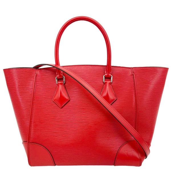 LOUIS VUITTON Phenix MM Epi Leather Shoulder Bag Red