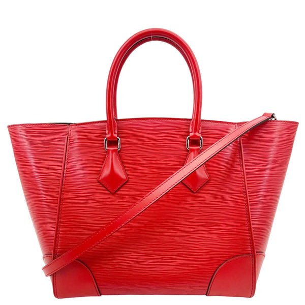 LOUIS VUITTON Phenix MM Epi Leather Shoulder Bag Red