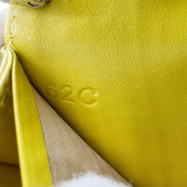 PRADA Triangle Logo Crystal Satin Chain Card Holder Shoulder Bag Gold