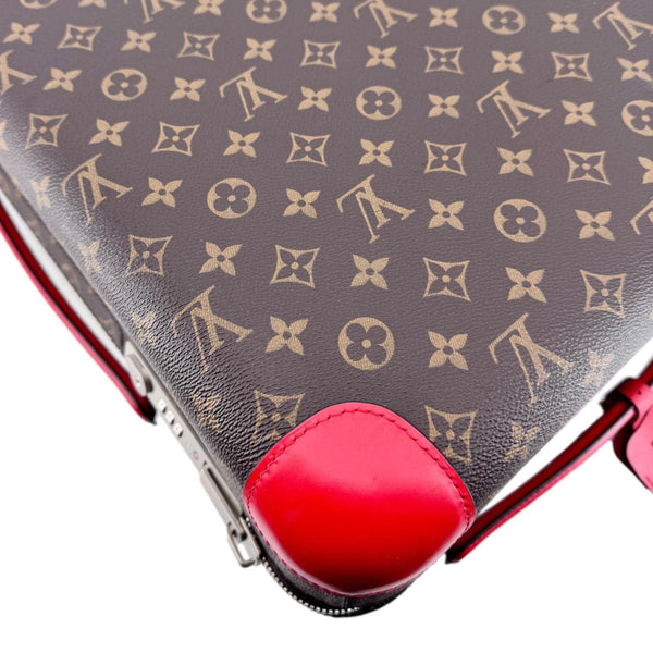 LOUIS VUITTON Horizon 55 Monogram Canvas Travel Bag Brown