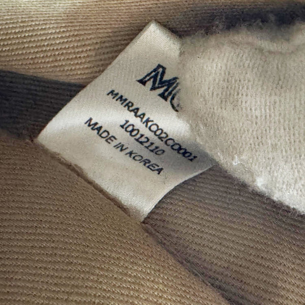 MCM Aren Small Classic Visetos Canvas Crossbody Bag Cognac