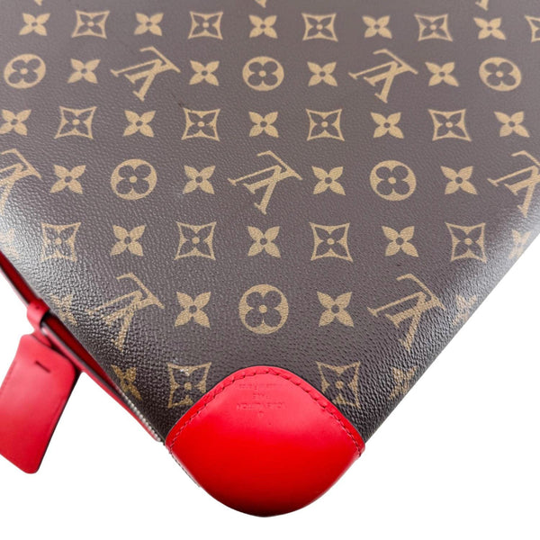 LOUIS VUITTON Horizon 55 Monogram Canvas Travel Bag Brown