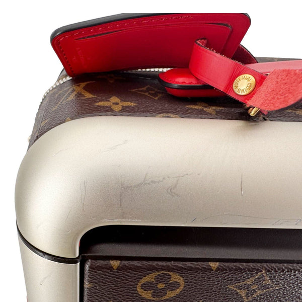 LOUIS VUITTON Horizon 55 Monogram Canvas Travel Bag Brown