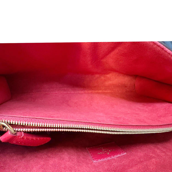 LOUIS VUITTON Victoire Monogram Canvas Crossbody Bag Cerise