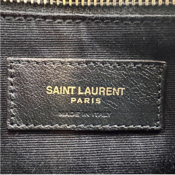 YVES SAINT LAURENT Loulou Large Matelasse Leather Chain Shoulder Bag Black
