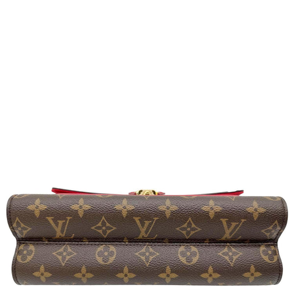 LOUIS VUITTON Victoire Monogram Canvas Crossbody Bag Cerise