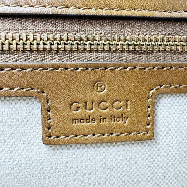 GUCCI Blondie Medium Suede Shoulder Bag Brown 815715