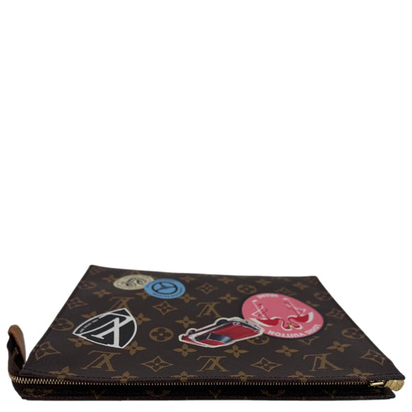 LOUIS VUITTON World Tour Monogram Canvas Toiletry Pouch Brown