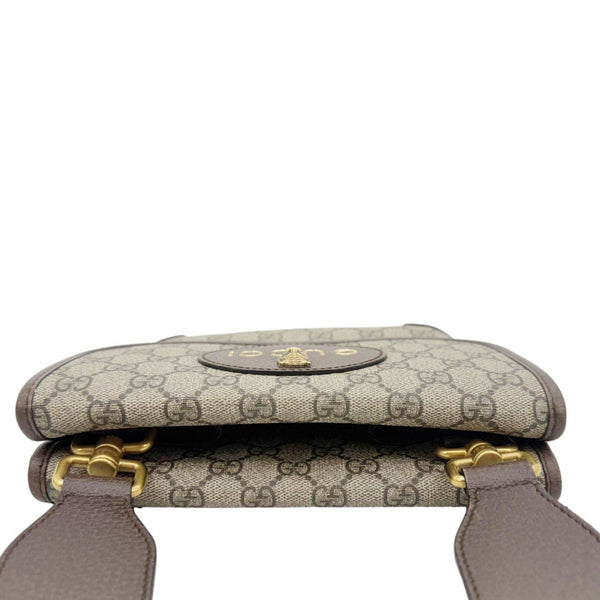 GUCCI Neo Vintage Small GG Supreme Canvas Messenger Crossbody Bag Beige 501050