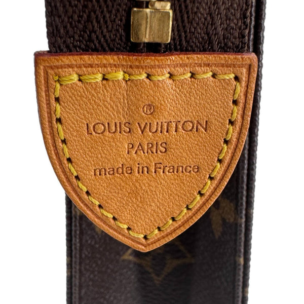 LOUIS VUITTON World Tour Monogram Canvas Toiletry Pouch Brown