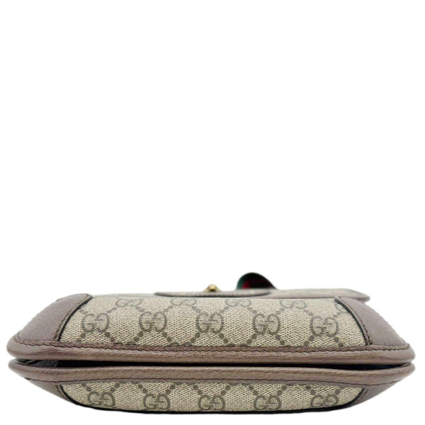 GUCCI Neo Vintage Small GG Supreme Canvas Messenger Crossbody Bag Beige 501050