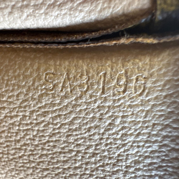 LOUIS VUITTON World Tour Monogram Canvas Toiletry Pouch Brown