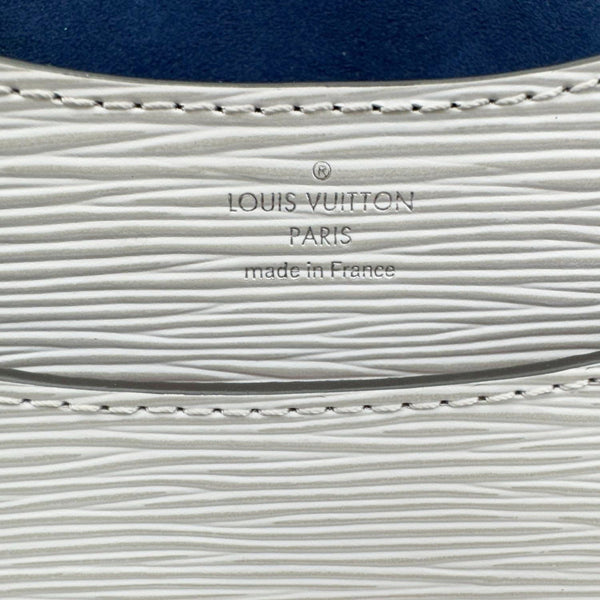 LOUIS VUITTON Neo Monceau Epi Leather Crossbody Bag White