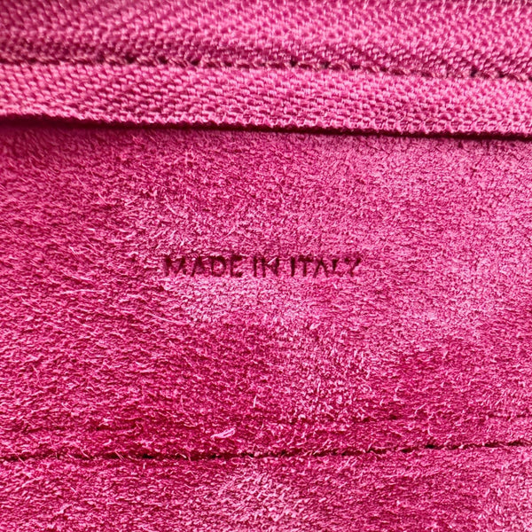 CELINE Micro Belt Grained Calfskin Leather Shoulder Bag Burgundy