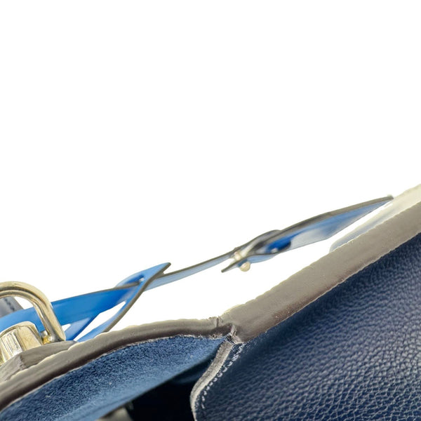 LOUIS VUITTON Neo Monceau Epi Leather Crossbody Bag White