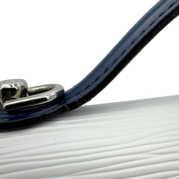 LOUIS VUITTON Neo Monceau Epi Leather Crossbody Bag White