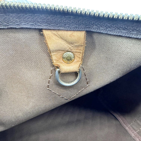 LOUIS VUITTON Speedy 30 Bandouliere Monogram Canvas Crossbody Bag Brown