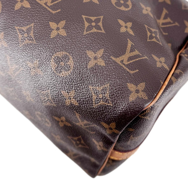 LOUIS VUITTON Speedy 30 Bandouliere Monogram Canvas Crossbody Bag Brown