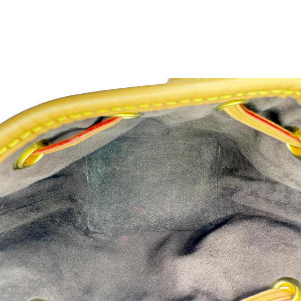 LOUIS VUITTON Nano Noe Monogram Canvas Crossbody Bag Brown