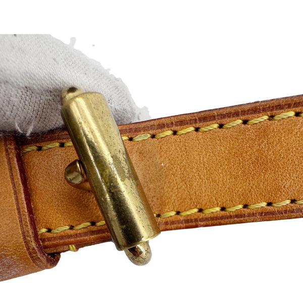 LOUIS VUITTON Speedy 30 Bandouliere Monogram Canvas Crossbody Bag Brown