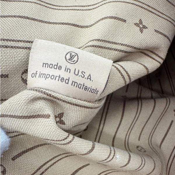 LOUIS VUITTON Delightful MM Monogram Canvas Hobo Bag Brown