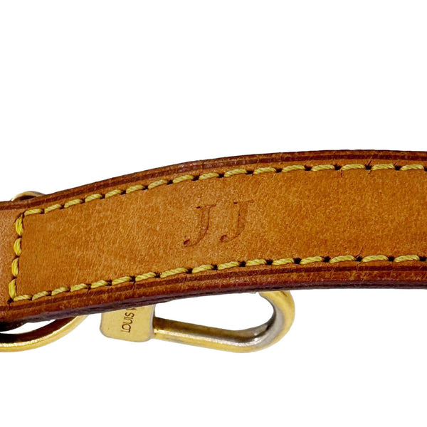 LOUIS VUITTON Speedy 30 Bandouliere Monogram Canvas Crossbody Bag Brown