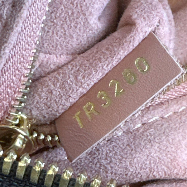 LOUIS VUITTON Petite Malle Souple Monogram Canvas Shoulder Bag Brown