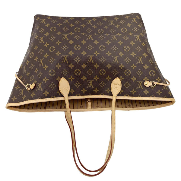 LOUIS VUITTON Neverfull GM Monogram Canvas Tote Bag Brown