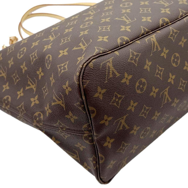 LOUIS VUITTON Neverfull GM Monogram Canvas Tote Bag Brown