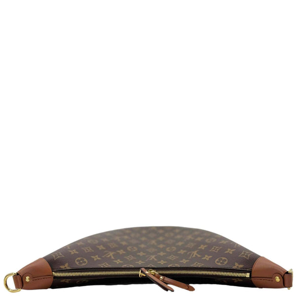 LOUIS VUITTON Loop Reverse Monogram Canvas Hobo Shoulder Bag Brown