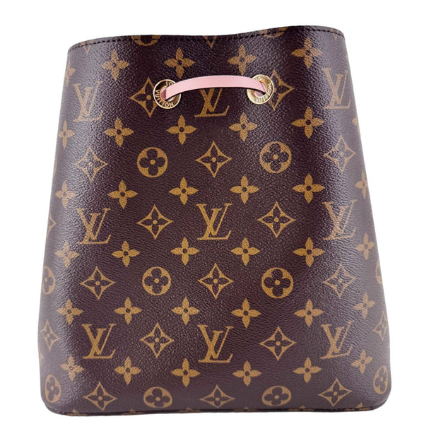 LOUIS VUITTON Neonoe MM Monogram Canvas Shoulder Bag Brown