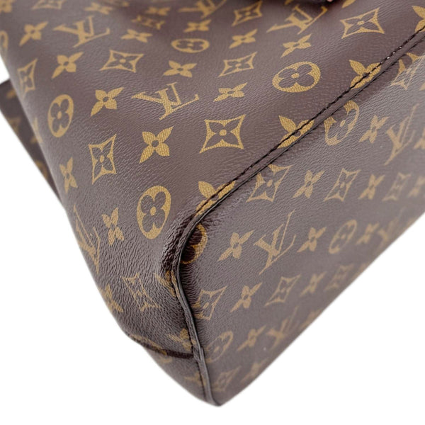 LOUIS VUITTON Neonoe MM Monogram Canvas Shoulder Bag Brown