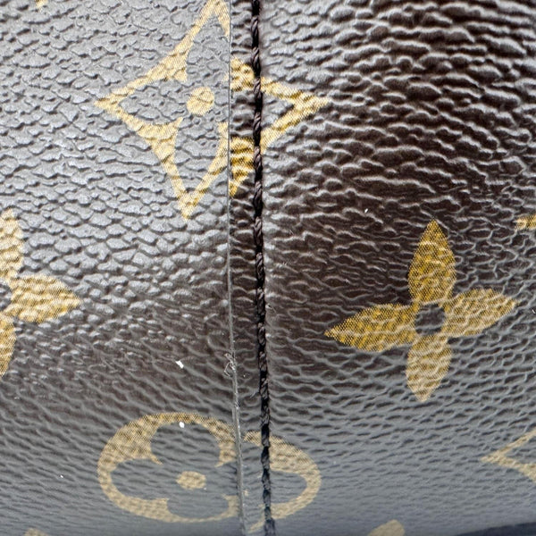 LOUIS VUITTON Neonoe MM Monogram Canvas Shoulder Bag Brown