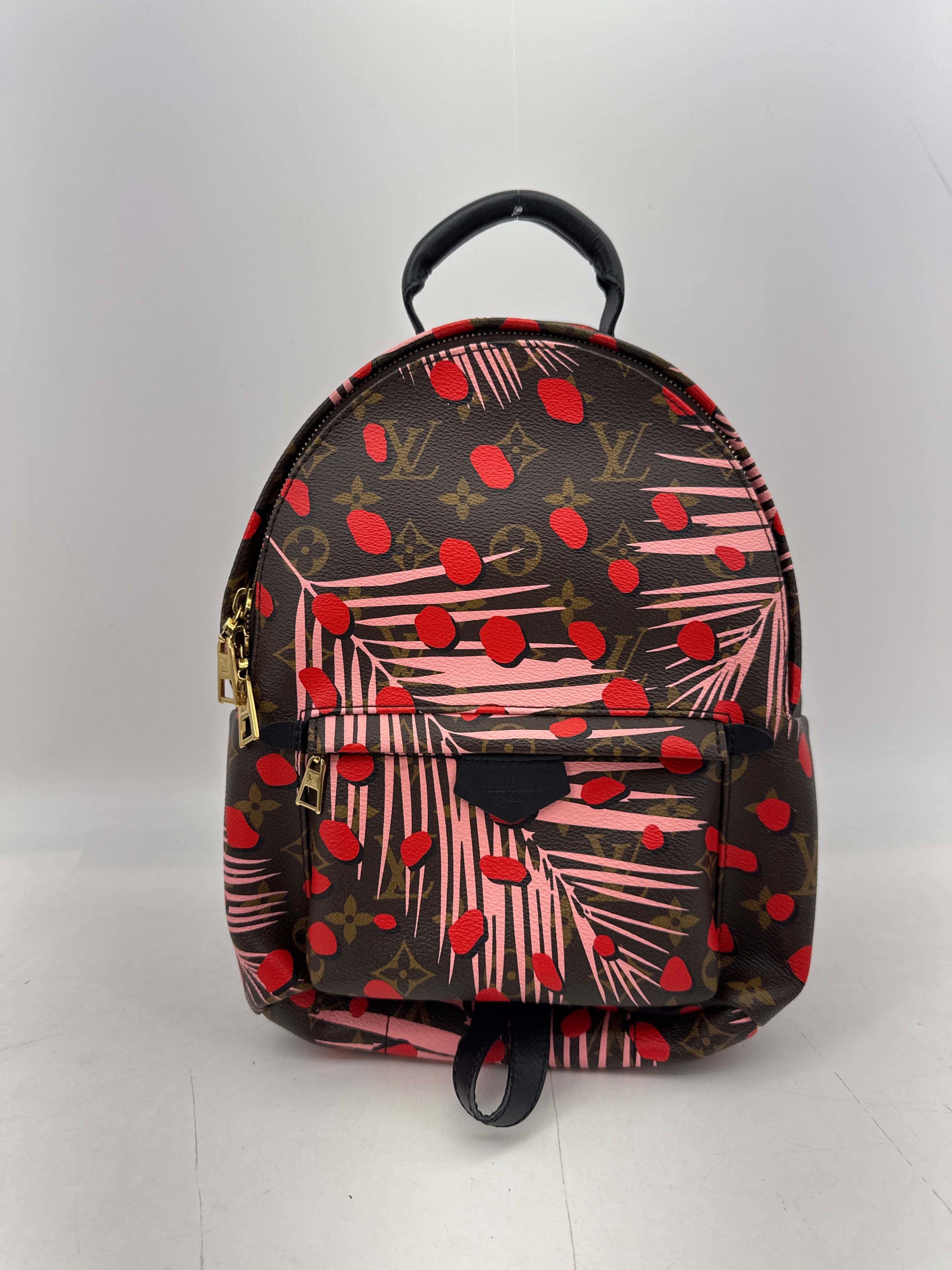411230-DDH Louis Vuitton Monogram Palm Springs Backpack