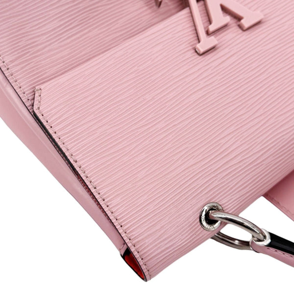 LOUIS VUITTON Grenelle PM Epi Leather Shoulder Bag Dusty Pink