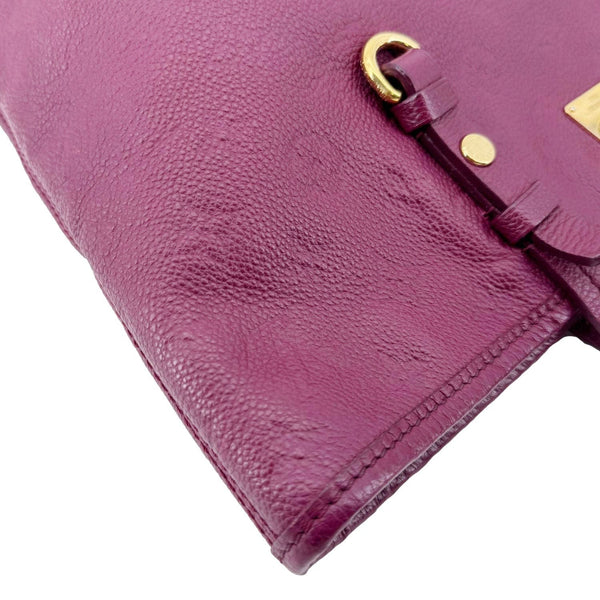 LOUIS VUITTON Citadine PM Empreinte Leather Shoulder Bag Aube