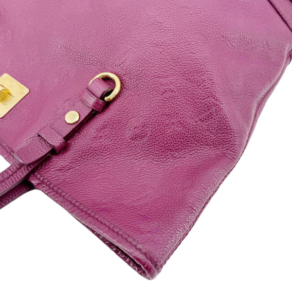 LOUIS VUITTON Citadine PM Empreinte Leather Shoulder Bag Aube