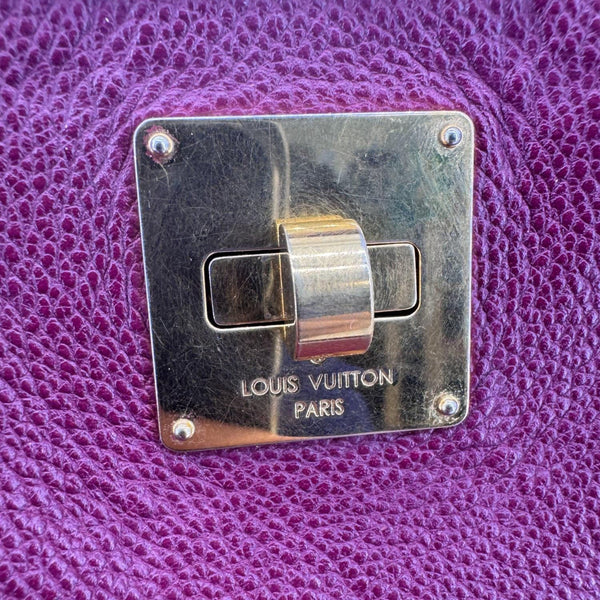 LOUIS VUITTON Citadine PM Empreinte Leather Shoulder Bag Aube