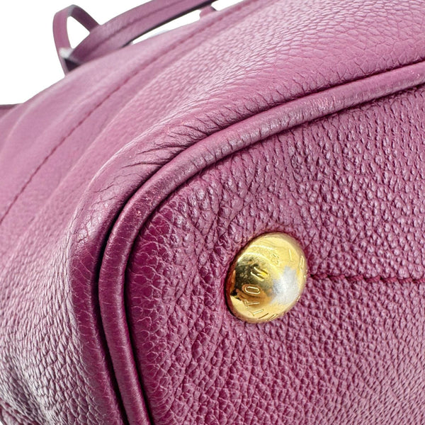 LOUIS VUITTON Citadine PM Empreinte Leather Shoulder Bag Aube