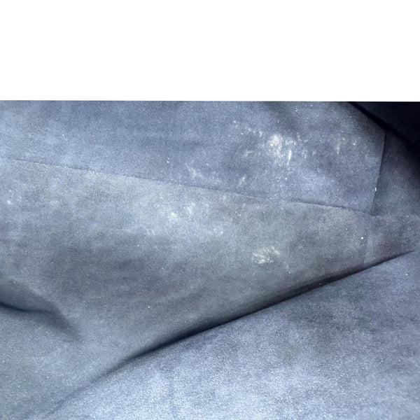 LOUIS VUITTON Carryall MM Monogram Empreinte Leather Shoulder Bag Black