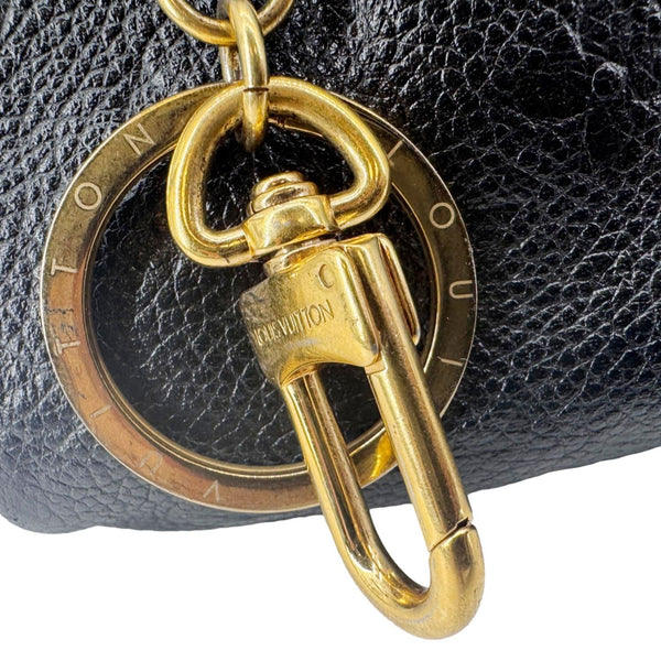 LOUIS VUITTON Artsy MM Empreinte Leather Hobo Bag Black