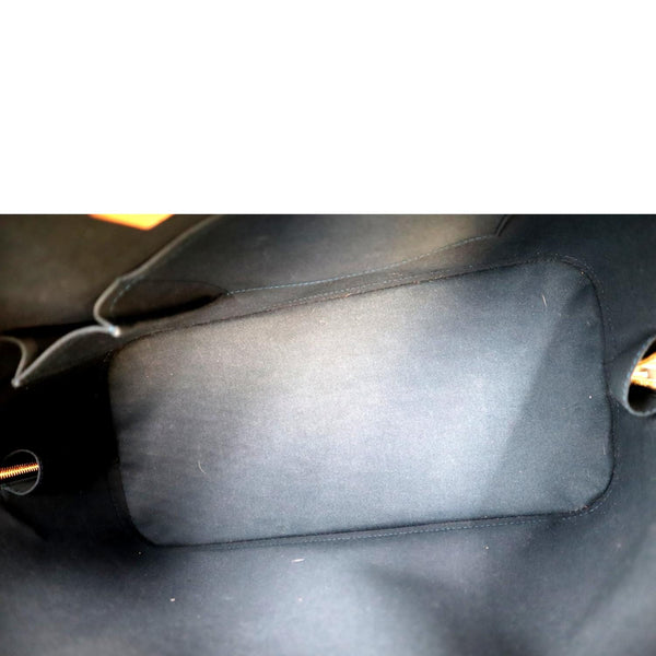 LOUIS VUITTON Alma GM Monogram Vernis Leather Satchel Bag Green